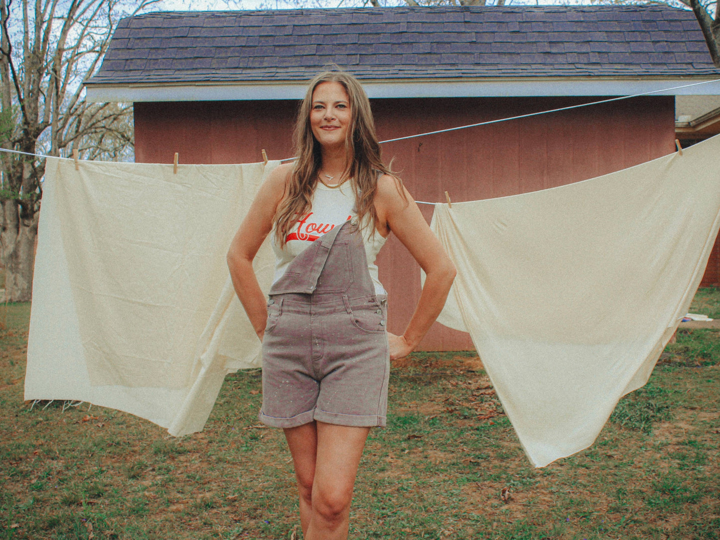 Howdy, Western Cowgirl Micro-Ribbed Cropped Tank